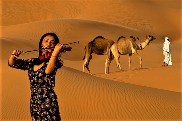 لحنٌ فوق الكثبان